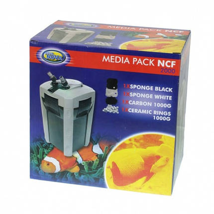 Набір наповнювачів для Aqua Nova NCF 2000. Спеціальний набір фільтрувального матеріалу для зовнішнього фільтра ., фото 1