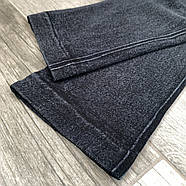 Лосини-джегінси жіночі безшовні бавовна Олань, розмір 3XL-5XL, сірі, 6003-1, фото 4