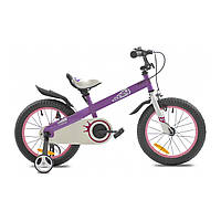 ТОП! Стильный спортивный велосипед подростковый для детей ROYALBABY HONEY 16" ST Фиолетовый