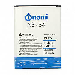 Батарея (акумулятор) Nomi NB-54, i504 Оригінал 2000 mAh