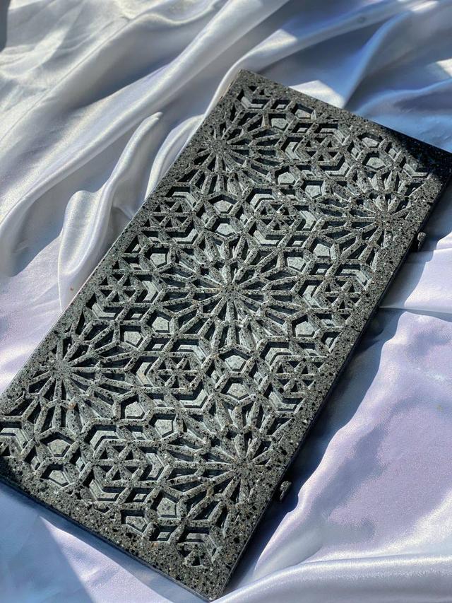 Шахівниця із акрилового каменю, 47×24×2см, арт.190626, подарунок без обмежень