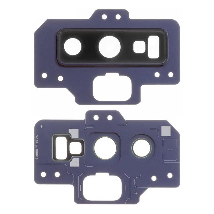 Скло камери Samsung Galaxy Note 9 N960F (синє у рамці), фото 1