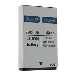 Батарея (акумулятор) Nomi NB-242 i242 (Оригінал 2500 mAh)