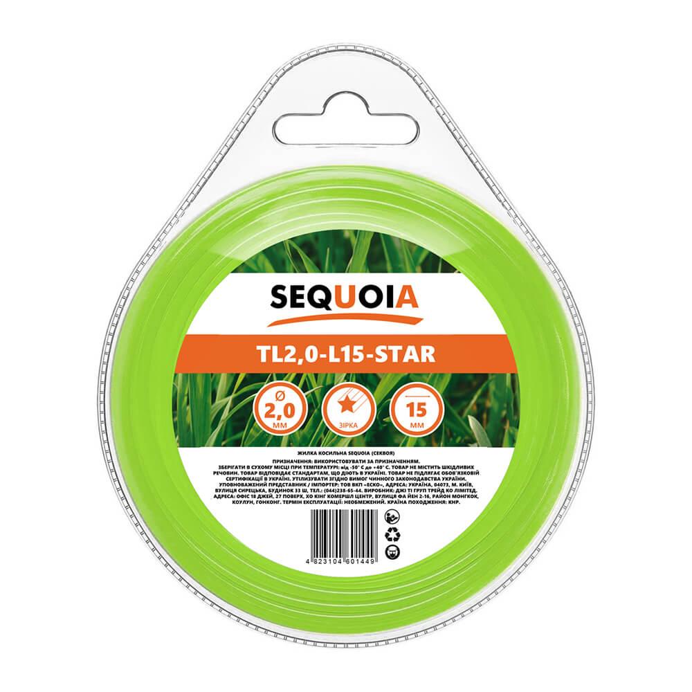 Косильна жилка SEQUOIA TL2.0-L15-Star, фото 1