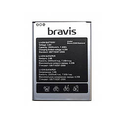 Батарея (акумулятор) Bravis S500 Diamond Оригінал 2000 mAh