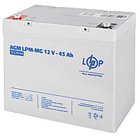 Акумулятор мультигелевий LogicPower AGM LPM-MG 12 V - 45 Ah