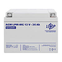 Акумулятор мультигелевий LogicPower AGM LPM-MG 12 V - 26 Ah