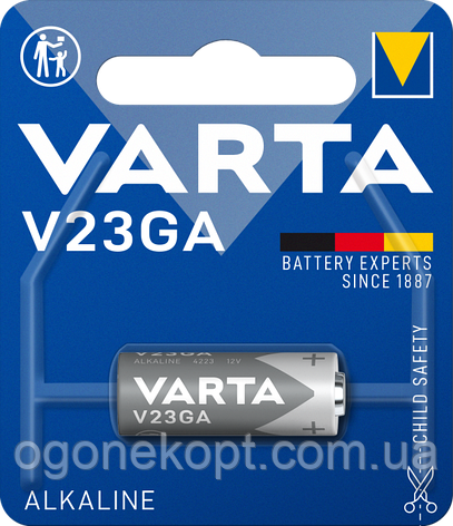 Батарейки Varta — Professional Electronics V23GA / 23 А Alkaline 12V 1/10/100 шт., фото 1