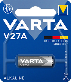 Батарейки Varta — Professional Electronics V27A / 27 А Alkaline 12V 1/10/100 шт.