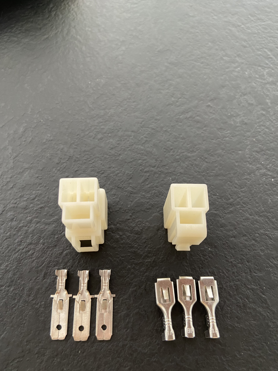 Роз'єм для проводження автомобіля 3pin, 6.3 mm 16A/ електро самоката/комплекс під обтискання