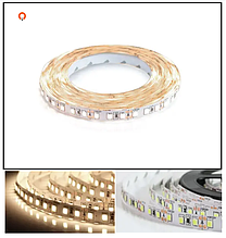 Світлодіодна стрічка 12 V 9 W/m 120led/m OEM ST-12-2835-120-NW-20-V2 нейтральна біла ip20