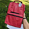 Сумка-рюкзак Anello One Colour червоний, фото 2