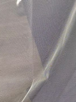 Тюль сетка грек белого цвета с утяжелителем - фото 2 - id-p1829169928