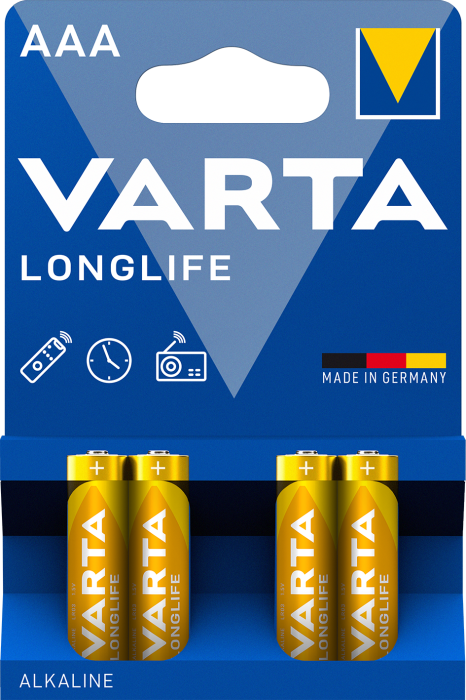 Батарейки Varta Longlife AAA