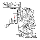 Прокладка теплообмінника Fiat Ducato 230, Peugeot Boxer, Citroen Jumper (94-02) 1.9D (1905), 2.5, 9564428480, фото 6