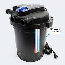 SunSun CPA-30000 напірний фільтр для ставка з автоматичною зворотньою промивкою, фото 3
