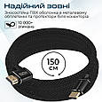 Кабель Promate ProLink4K1-150 HDMI to HDMI v2.0 UHD HDR 1.5 м Black (prolink4k1-150.black), фото 6