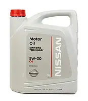 Моторное масло NISSAN DPF(дизель) С4 5W-30 5л (KE90090043) доставка укрпочтой 0 грн
