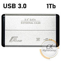 Зовнішній HDD 2.5" Frime 1Tb USB 3.0 (FHE21.25U30) silver Ref