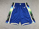 Форма баскетбольна синя Адетокунбо Мілуокі Бакс Antetokounmpo No34 команда Nike Milwaukee Bucks, фото 3