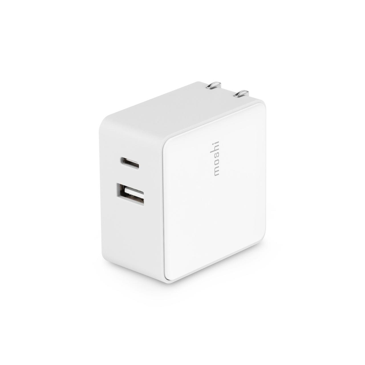 Зарядний пристрій для телефона Apple Moshi Home Charger Set Lightning 2 USB 2.1 A White