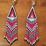 Сережки із бісеру, фото 2