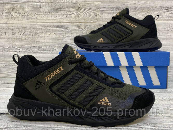 Мужские кроссовки Adidas Terrex Адидас Терекс сетка текстиль Весна Лето ...