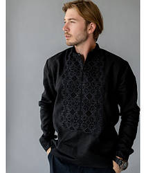 Чоловіча чорна вишиванка