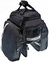 Велосипедна сумка на багажник - 3 камери із можливістю збільшення обєму.