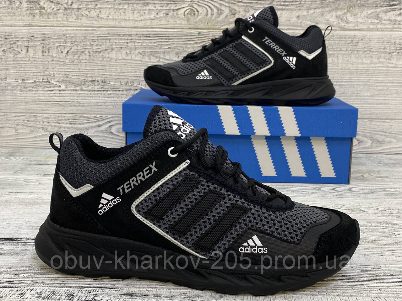 Купить Мужские кроссовки Adidas Terrex Адидас Терекс сетка текстиль ...