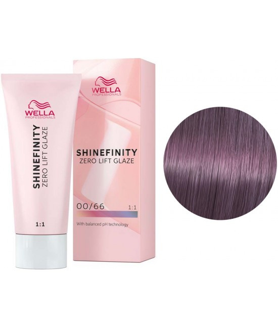 Фарба для волосся Wella Shinefinity 60 мл. 00/66 фаолетовий бустер