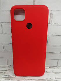Чохол для Xiaomi Redmi 9C накладка бампер протиударний Silicone Cover Червоний