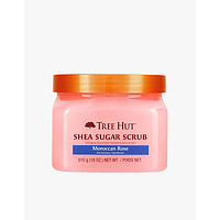 Органічний цукровий скраб "Мароканська троянда" TREE HUT MOROCCAN ROSE SUGAR SCRUB 510г