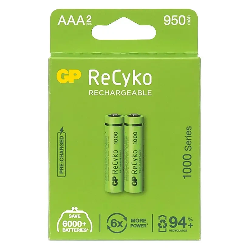 Акумулятори ReCyko AAA 950mah (2шт.)