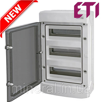 Пластиковий щит ECH 36PT (36мод.) IP65, Зовнішньої установки, Щит вуличний, ЕТІ, фото 1