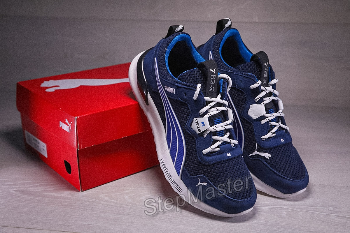 Кросівки чоловічі Puma RS-X Denim шкіра-сітка