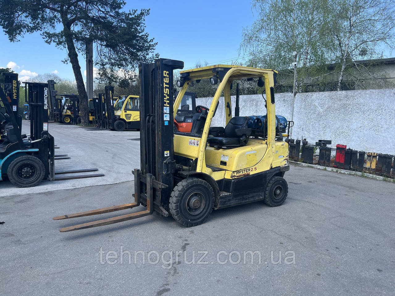 Вилковий навантажувач Hyster H2.5FT Вагонік, фото 1
