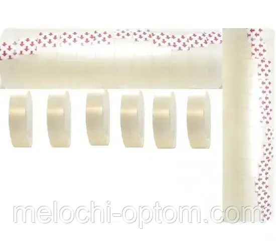 Скотч канцелярський CONTUR 20м 12mm 12шт/уп