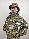 Тактична військова форма мультикам костюм літній ЗСУ "Горка-Анорак" Multicam L, фото 4