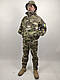 Тактична військова форма мультикам костюм літній ЗСУ "Горка-Анорак" Multicam XL, фото 6
