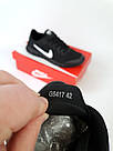 Кросівки чоловічі чорні чорні з білим Nike Free Run 3.0 Black White. Взуття чоловіче літнє Найк Фрі Ран 3.0, фото 5