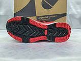 Літні комфортні кросівки кольорові текстильні червоні Bona, фото 4