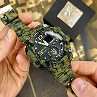 Часы Patriot 003CMGRUAGD Тризуб золото Зелений камуфляж + Коробка