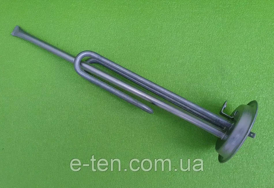 Тен гнутий нержавійка 2000W / 220V (на фланці Ø92мм) для бойлерів Elecrolux, Zanussi (Thermowatt, Італія)