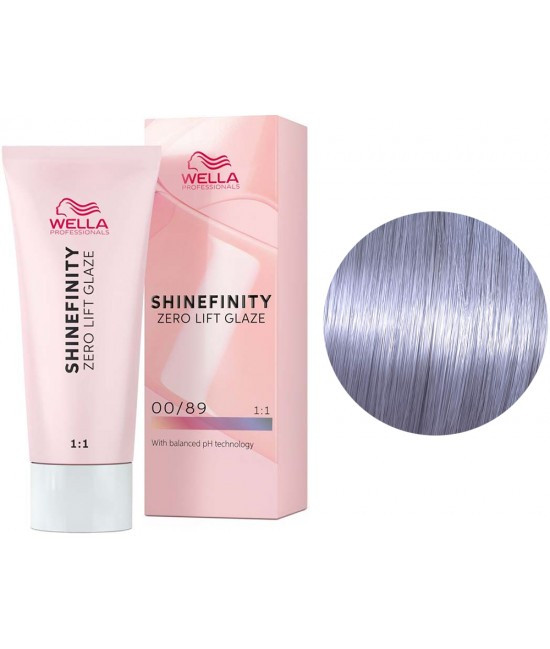 Фарба для волосся Wella Shinefinity 60 мл. 00/89 синій бустер