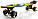 Penny Board Cool Draft Joker с принтом Міський безшумний Трюковий Дека (Double Kick) колеса що світяться, фото 4