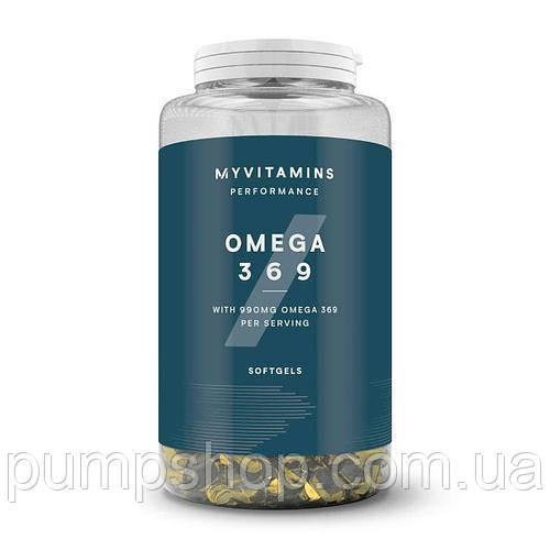 Омега 3-6-9 Myprotein Omega 3-6-9 120 капс. (Англия) - фото 1 - id-p987998306