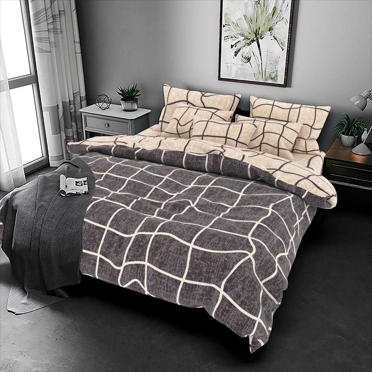 Двоспальний постільний комплект   - Масив