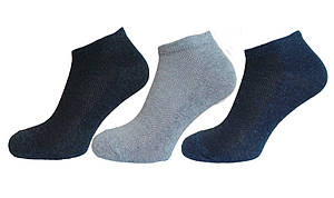 Шкарпетки чоловічі короткі сітка Xteam Житомир (600) р.40-44 мікс