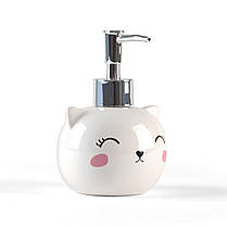 ДИСПЕНСЕР ДЛЯ РІДКОГО МИЛА CUTE CAT 250 МЛ, фото 6